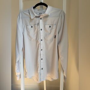 KUIU Men's Lightweight Button-Front Borrego LS Shirt